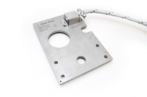 Micanite Flat Heating Elements - framed in metal with pressure plate and connection housing [1 / 6]