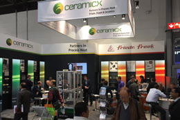 Joint Freek-Ceramicx stand at K show in Duesseldorf